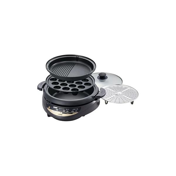 タイガー（TIGER） CQG-B301-T グリルなべ 3枚プレート ブラウン