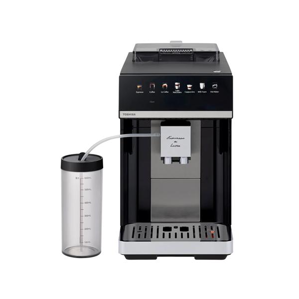 【toshiさん専用】コンビコーヒーメーカー（エスプレッソマシン機能あり） TOSHIBA（東芝） ELM-A1B-K 全自動エスプレッソ＆ラテマシン ブラック