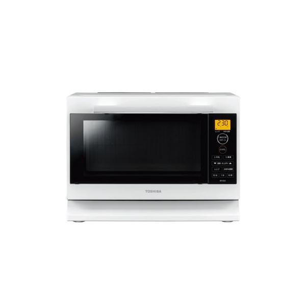 TOSHIBA ER-VS23-W 東芝 ワイド&フラット庫内 単機能レンジ 23L
