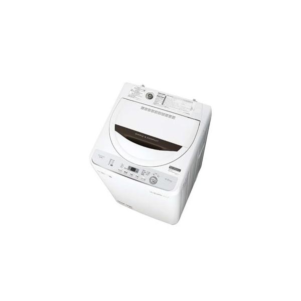 SHARP（シャープ） ES-GE4C-T 4.5kg 全自動洗濯機 (ブラウン系) : 家電 