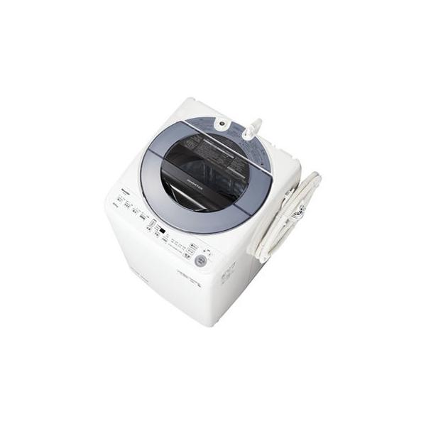 SHARP 縦型洗濯機 ES-GV8E-S SHARP 縦型洗濯機 8kg/ゴールド系☆大型配送対象商品 ES-GV8J-N