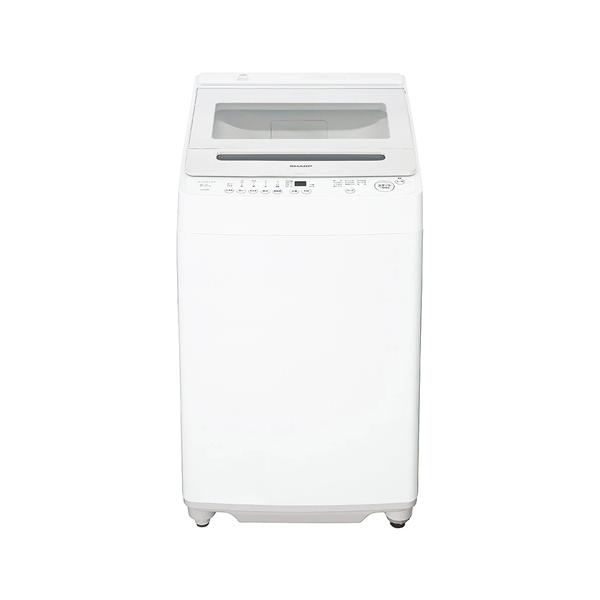 2019年製　SHARP ES-GV8C 縦型洗濯機8.0kg SHARP（シャープ） 洗濯機 縦型全自動 ES-GV8C (8.0kg/シルバー系
