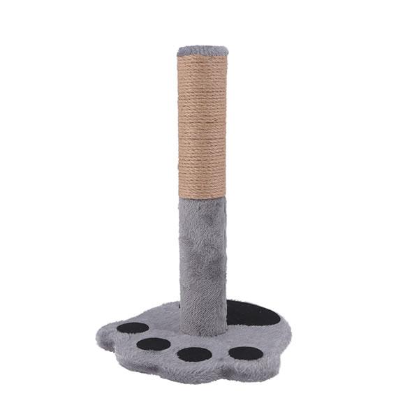 ガリガリ楽しい！肉球モチーフに癒されるポール型爪とぎ商品サイズ（約）：幅290 × 奥行290 × 高さ445 mm支柱直径（約）：75 mm商品重量（約）：0.97 kg※商品画像の小物等は商品に含まれておりません。※画面上のカラーはブラ...