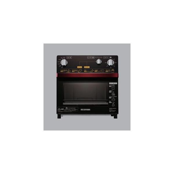 IRIS OHYAMA ノンフライ熱風オーブン FWH-03A-R IRIS OHYAMA オーブン リクック ノンフライ 熱風 FVH-D3A-R