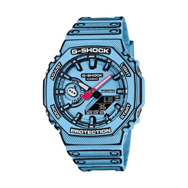 GA-2100MNG-2AJR カシオ CASIO G-SHOCK アナログデジタル腕時計 MANGA THEMEシリーズ