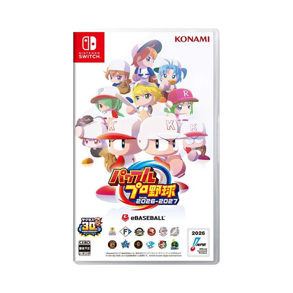 GA4988602180015 コナミ Nintendo Switch パワフルプロ野球2026-2027 パッケージ版 早期購入特典付き