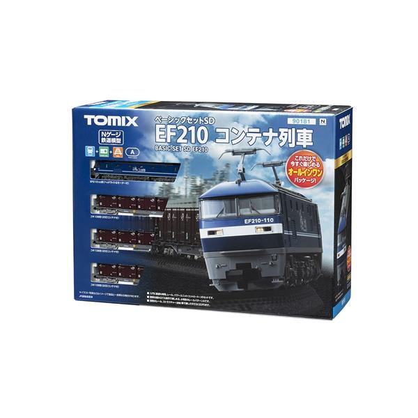 H-4543736901815 トミックス ベーシックセット SD EF210コンテナ列車 鉄道模型 Nゲージ