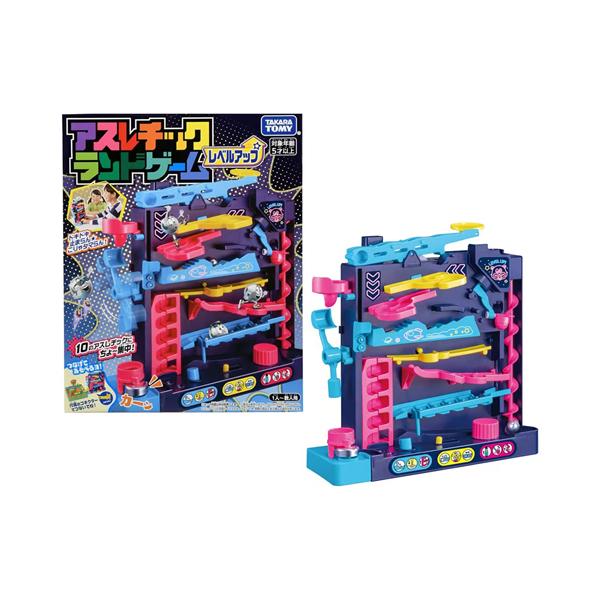 H-4904810936770 タカラトミー アスレチックランドゲーム レベルアップ ボードゲーム