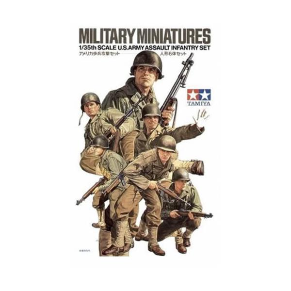 第二次大戦中のアメリカ軍歩兵を戦闘中のダイナミックなポーズで再現したプラスチックモデル組み立てキットです。下士官2名と兵士4体をセット。服装はM1941とM1943フィールドジャケットにキャンバスレギンスというスタイルでモデル化しました。後...