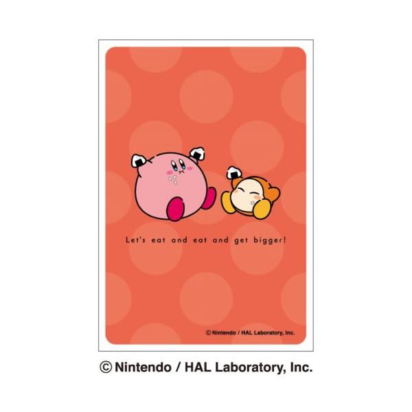 「カービィ play with ワドルディ」より、キャラクタースリーブミニが新登場！59×86mmのスモールサイズTCGなどにぴったりの、62×90mmサイズです。※本商品は従来の「キャラクタースリーブ」（67×92mm）とはサイズが異なり...