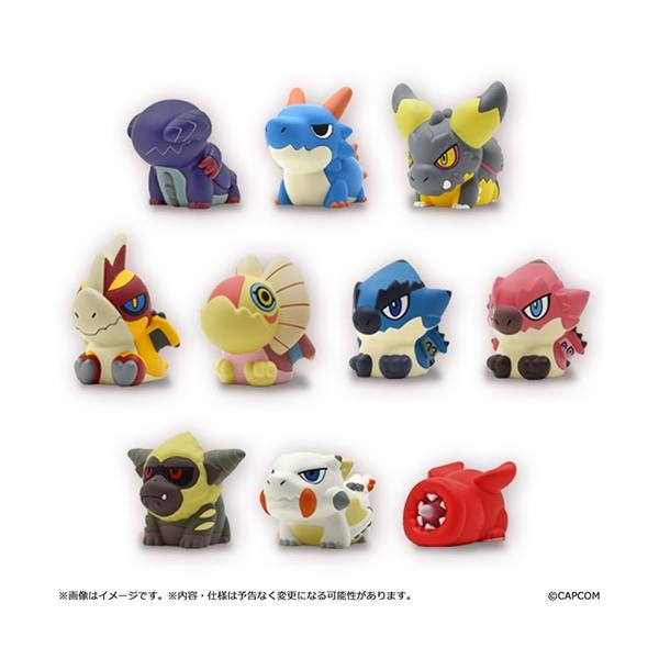 H-4976219132275 カプコン カプコンフィギュアビルダー フィンガーパペット モンスターハンター Vol.2 10個入りBOX