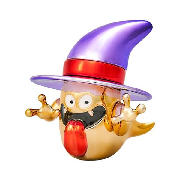 輝きと重量感のあるメタリックフィギュアシリーズ！大好評の「メタリックモンスターズギャラリー」から『ゴースト』が登場！舌を出して冒険者を驚かせようとする姿を立体物で再現しました。ダイキャスト製により、ズッシリとした重量感と高級感あふれる輝きを...