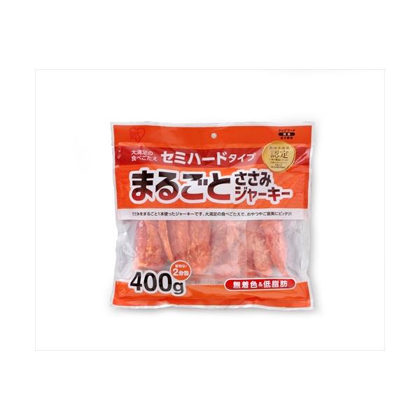 他サイト： I-4967576417167 アイリスオーヤマ  まるごとささみジャーキーセミハード４００ｇ 400ｇの商品画像