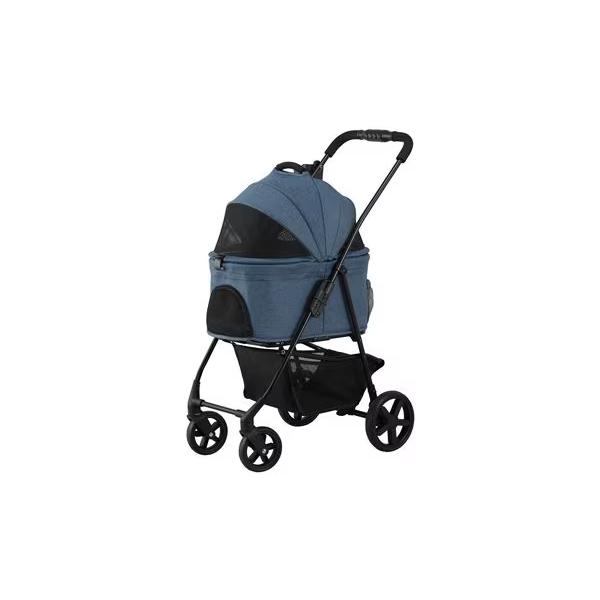 カート・キャリー・ドライブボックスの3通りの使い方ができる、3WAYペットカートです。ワンタッチで折りたたみができ、車のトランクにもコンパクトに収納できます。収納袋付きです。【仕様】商品サイズ（mm）：幅510×奥行690×高さ1000重量...