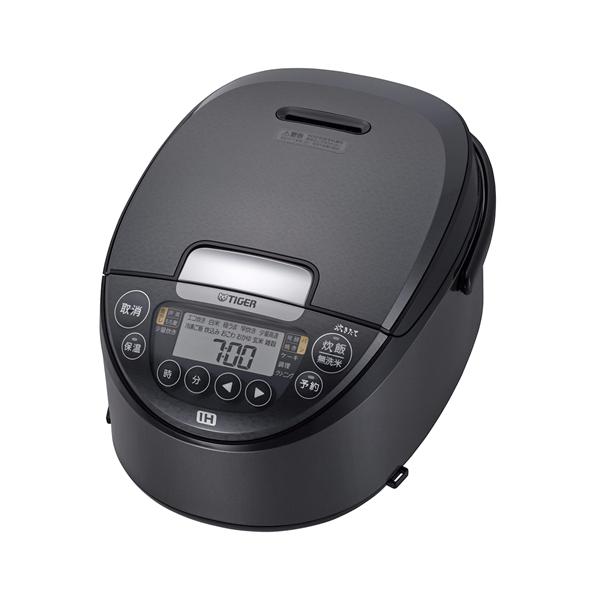 TIGER 炊飯器 JPW-S100 HM 日本製 5.5合 メタリックグレー 炊きたて JPW-S100-HM タイガー 5.5合炊き IHジャー炊飯器