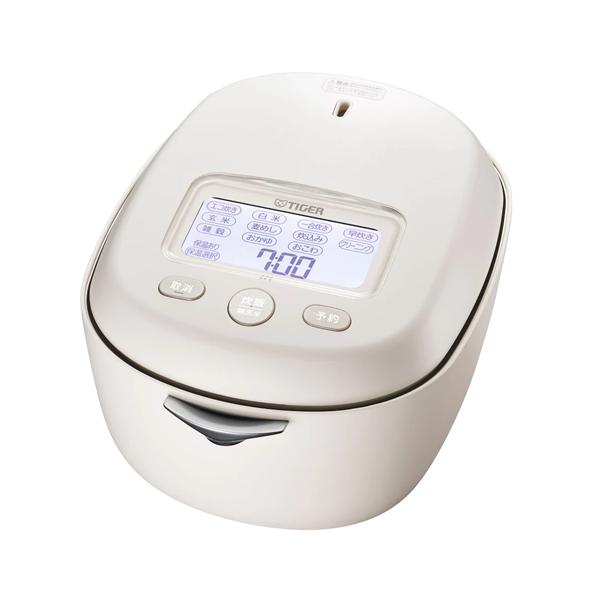 炊きたて JRX-G100-WG タイガー 土鍋圧力IHジャー炊飯器 5.5合炊き