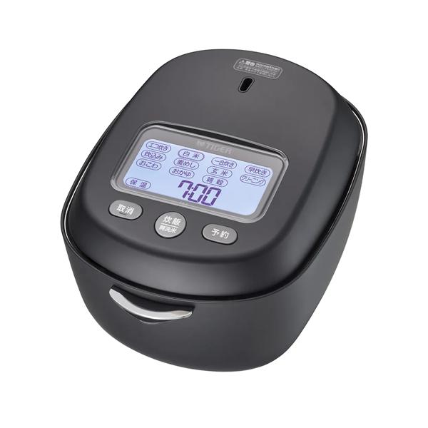 [予約]タイガー 炊飯器 土鍋ご泡火炊き 3.5合炊き 土鍋圧力IHジャー炊飯器 炊きたて ストーンブラック JRX-S060-KS ご泡火炊き JRX-S060-KS タイガー 3.5合炊き 土鍋圧力IHジャー炊飯器
