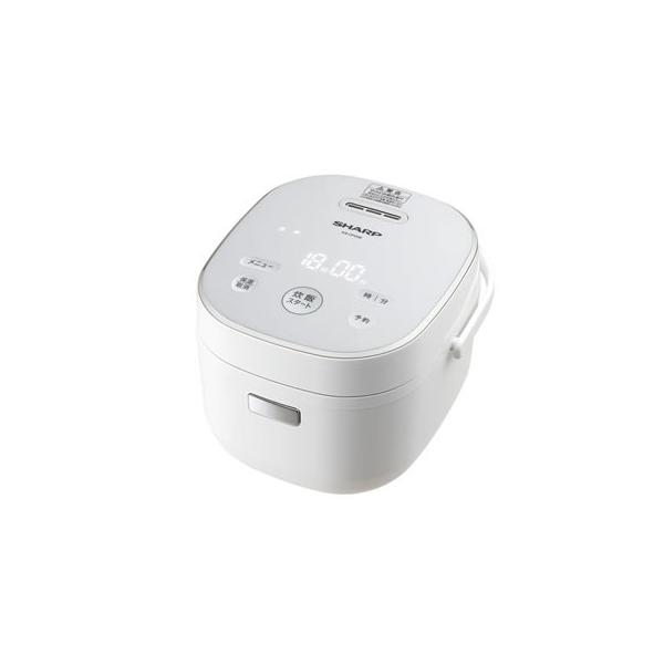 SHARP KS-CF05B-W シャープ 3合炊き ジャー炊飯器 ホワイト系