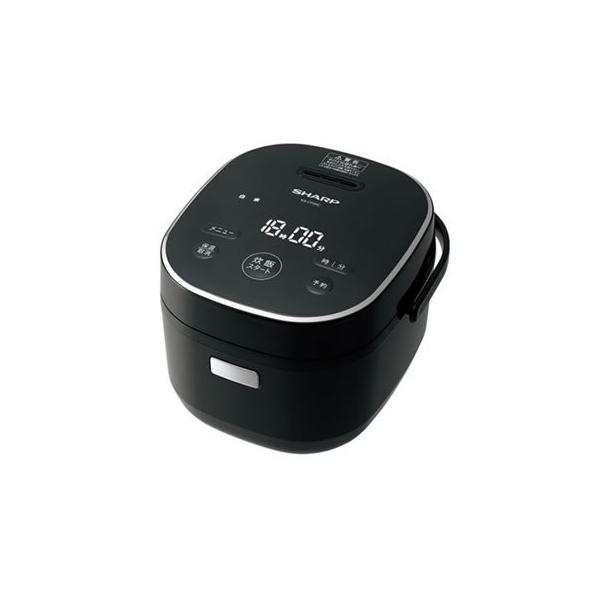SHARP（シャープ） KS-CF05C-B 3合炊き ジャー炊飯器 ブラック系