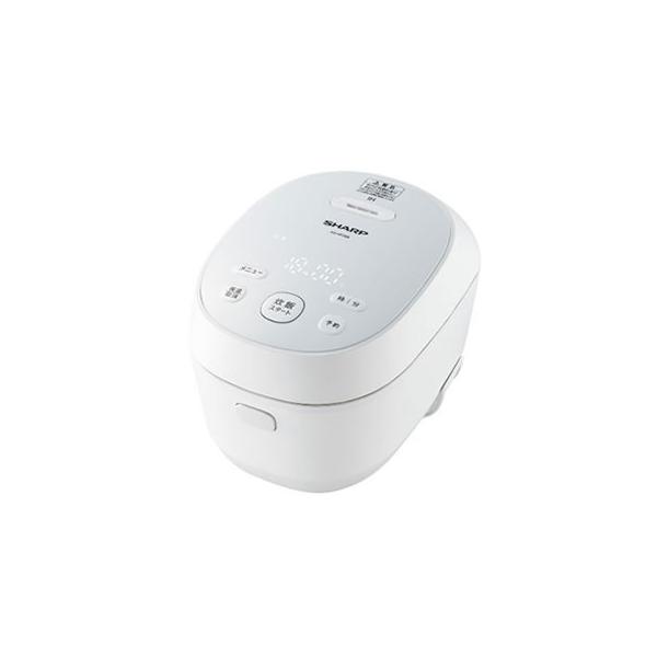 【新品未使用】３合炊きIH炊飯器 KS-HF05B-W SHARP（シャープ） KS-HF05B-W 3合 IH炊飯器 ホワイト系 : 家電の