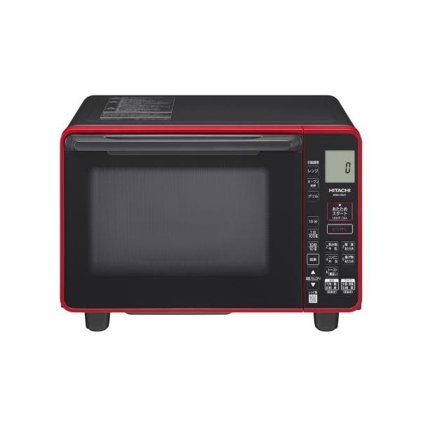 日立 MRO-HE4Y-R 22L オーブンレンジ レッド トースト機能 : 家電の