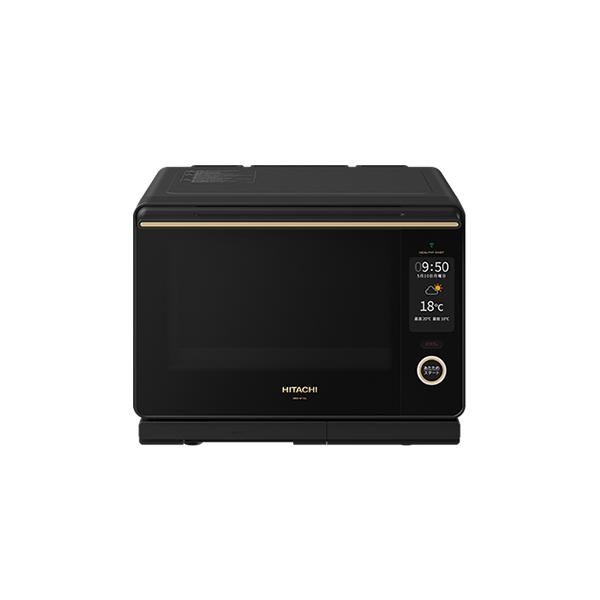 【良品】日立 オーブンレンジ ヘルシーシェフ 30L MRO-W10A K ヘルシーシェフ MRO-W10A-K 日立 30L 過熱水蒸気オーブンレンジ