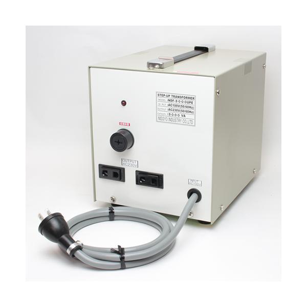 NDF-3000UPE 日章工業 国内用 アップトランス(昇圧専用変圧器 NDF-3000UPE 日章工業 国内用 アップトランス(昇圧専用変圧器