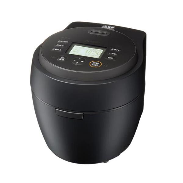 本炭釜 NJ-BW10F-B 三菱 5.5合炊き IHジャー炊飯器 紬 炭漆黒（すみし