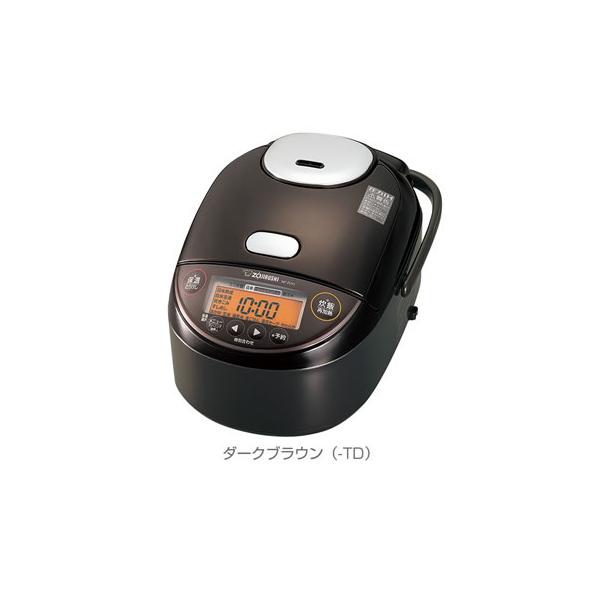 極め炊き NP-ZU10-TD 象印 圧力IH炊飯ジャー 5.5合炊き 黒まる厚釜
