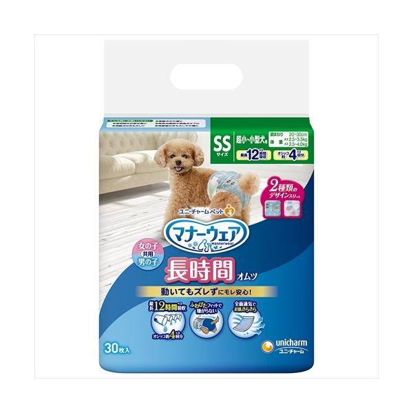 他サイト： P-4520699648780 ユニ・チャーム  マナ−ウェア高齢犬用紙オムツＳＳ３０枚 ユニチャームの商品画像