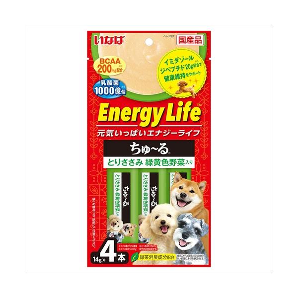 P- いなばペットフード いなば EnergyLifeちゅ〜る とりささみ 野菜入り