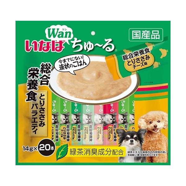 他サイト： P-4901133736803 いなばペットフード  ちゅ〜る総合栄養食バラエティ１４ｇ２０本の商品画像