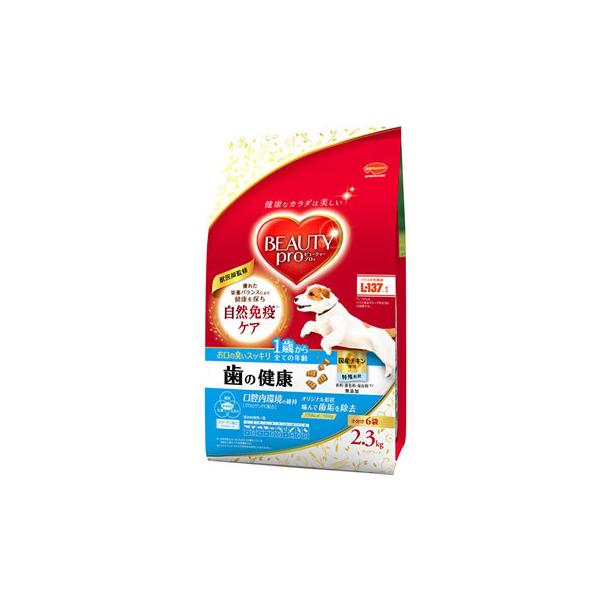 他サイト： P-4902112006344 日本ペットフード ビューティープロ ドッグ 歯の健康 １歳から ２．３ｋｇの商品画像