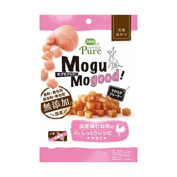 P-4902112032787 日本ペットフード コンボ ピュア ドッグ モグモグッド！ 国産鶏むね肉のしっとりレシピ 角切り 50g 犬用おやつ
