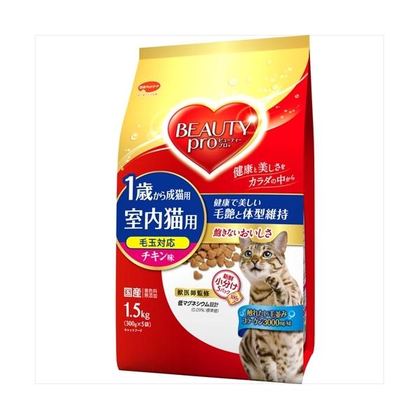 他サイト： P-4902112043073 日本ペットフード  ビーティープロ　成猫用　チキン味　１．５Ｋｇの商品画像