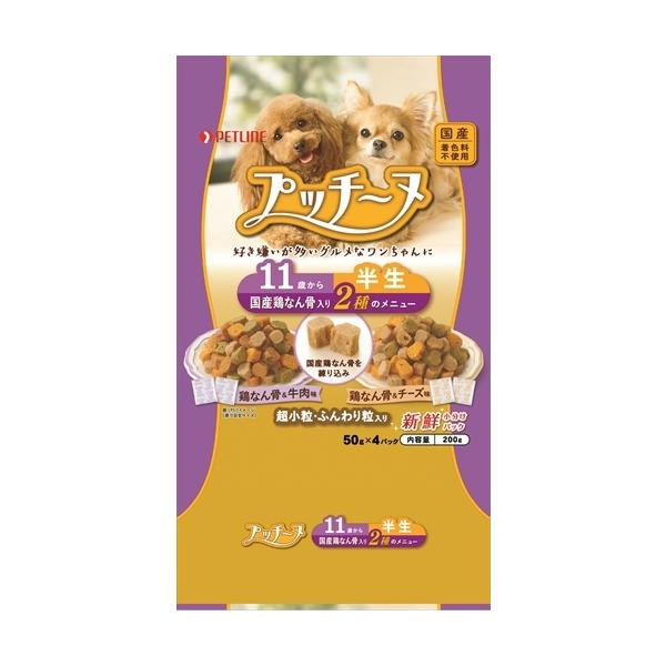 他サイト： P-4902162018441 ペットライン  プッチーヌ１１歳からの高齢犬用　半生２００ｇの商品画像
