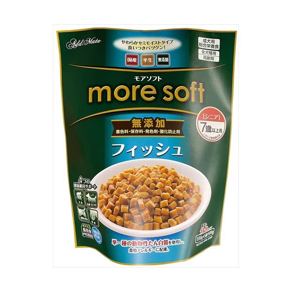 他サイト： P-4903588141461 ペティオ ADD.MATE営業部 more soft フィッシュシニア 500gの商品画像