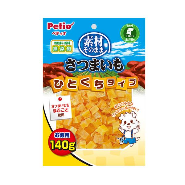 他サイト： P-4903588144707 ペティオ 素材そのまま さつまいも ひとくちタイプ 140gの商品画像