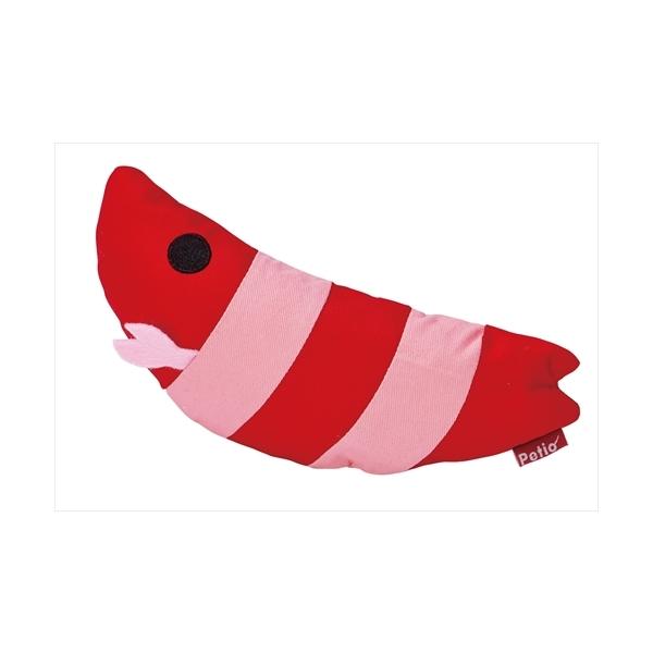 他サイト： P-4903588262241 ペティオ  仔猫用けりぐるみ　子エビの商品画像