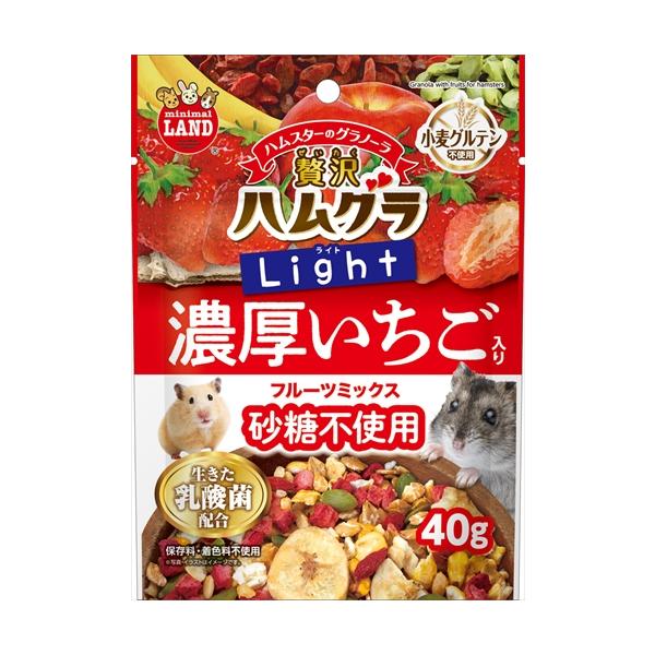 P-4906456578963 マルカン 贅沢ハムグラ ライト ジューシーフルーツミックス 40g