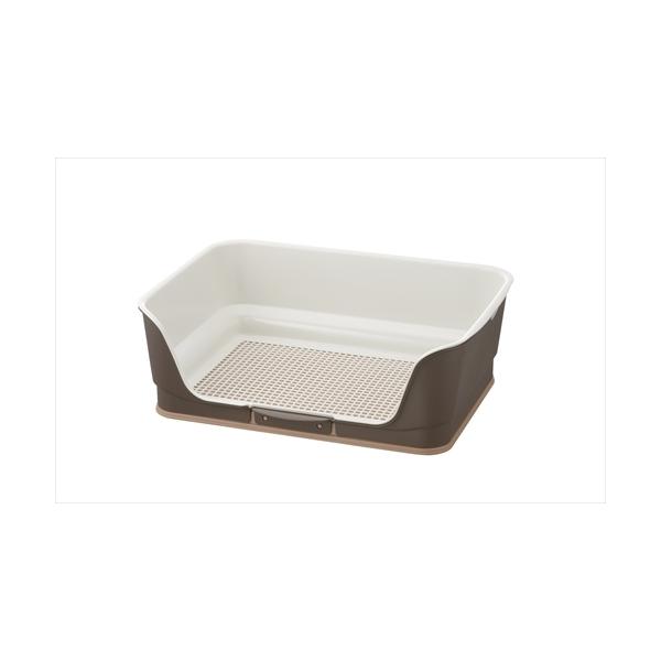 他サイト： P-4945680560009 リッチェル  お掃除簡単ステップ壁付トイレレギュラー茶の商品画像