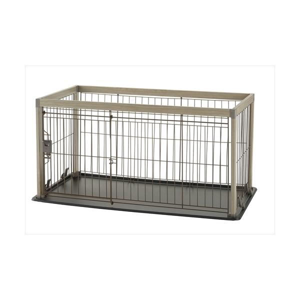 木製に見えるリアルな質感！傷みにくいアルミ製サークルです。スタイリッシュな木目柄フレームでおしゃれなお部屋を演出します。■傷がつきにくい噛みついたり、引っかかれても傷がつきにくい素材■汚れをふき取りやすい汚れても、濡れ拭きができるので清潔に...