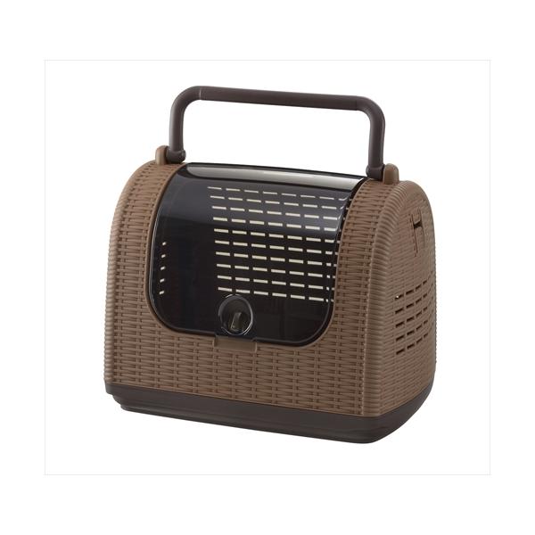 開口部が広く、出し入れラクラク！ラタン風のおしゃれなキャリーです。通気性を考慮した快適設計です。・引っ掛け部に掛けるだけで、簡単に取り付け、シートベルト固定機能付きです。・ドアの開け閉めがしやすい、手掛け部付きです。ドアは簡単にロック・解除...