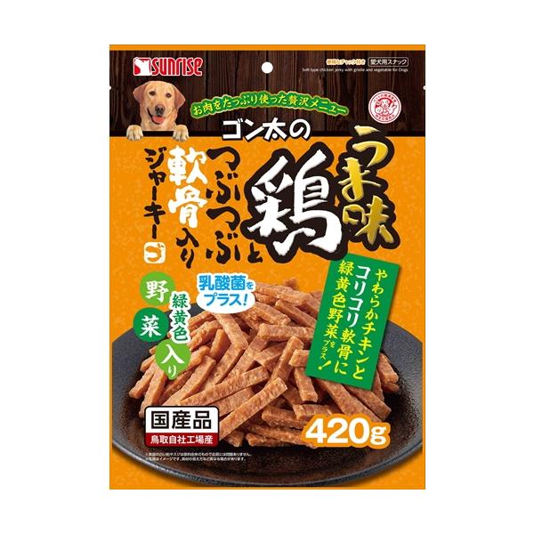 他サイト： P-4973321929519 マルカン サンライズ事業部 うま味鶏とつぶつぶ軟骨入Ｊ野菜入４２０ｇの商品画像