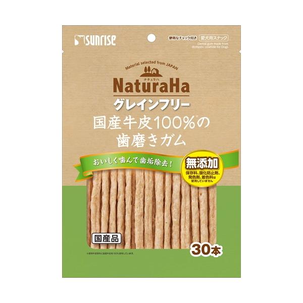 他サイト： P-4973321942105 マルカン サンライズ事業部 ヤワラハＧＦ　国産牛皮歯磨きガム　３０本の商品画像