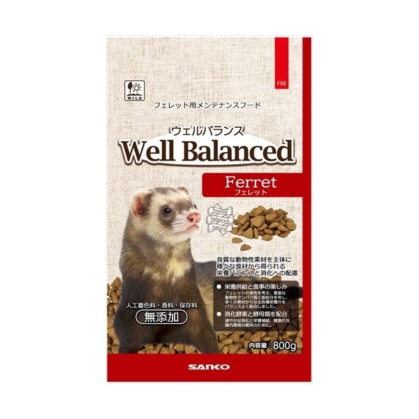 他サイト： P-4976285156601 三晃商会  ウェルバランス　フェレットフードの商品画像