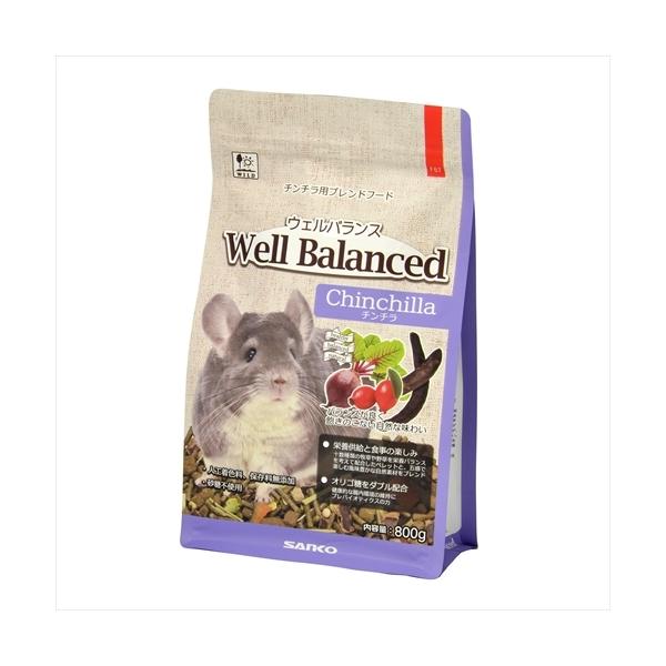 他サイト： P-4976285156700 三晃商会  ウェルバランス チンチラフード 800gの商品画像