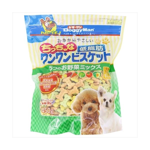 他サイト： P-4976555820249 ドギーマン  ちっちゃな低脂肪ワンワンビスケット野菜４５０の商品画像