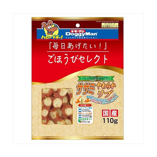 P-4976555825770 ドギーマン ごほうびセレクト ササミやわらかリブ 110g