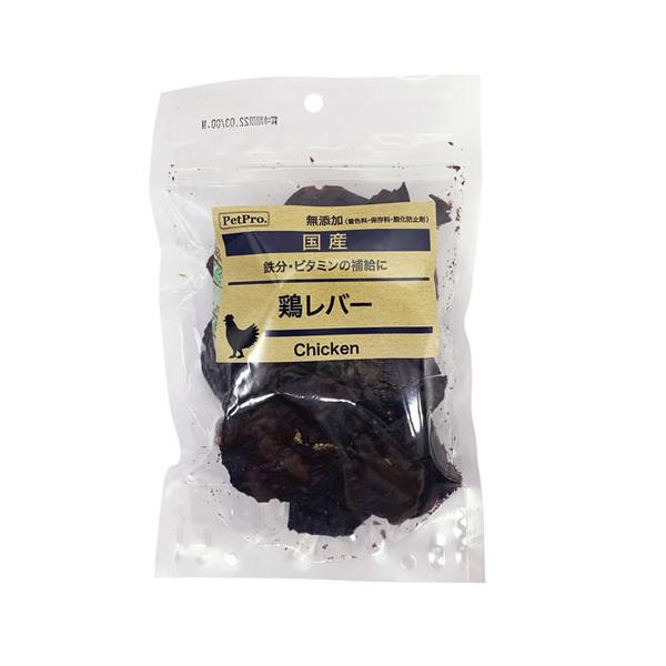 他サイト： P-4981528361162 ペットプロジャパン  ＰＰ国産おやつ無添加鶏レバー１００ｇの商品画像
